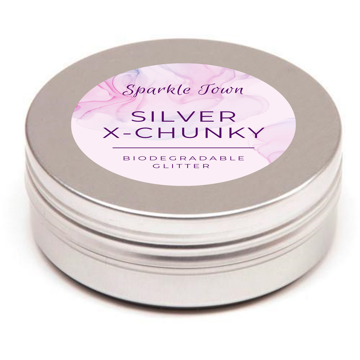 Silver Extra Chunky Biodegradable Glitter