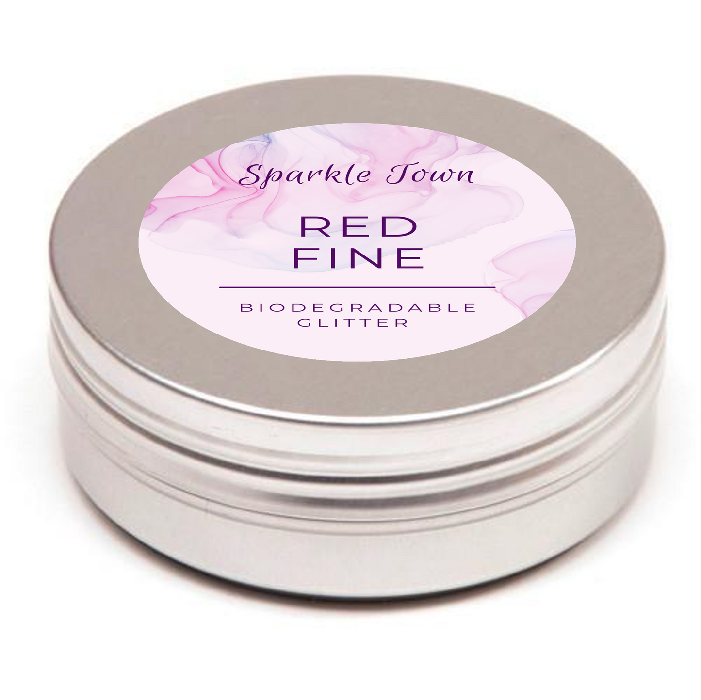 Red Fine Biodegradable Glitter