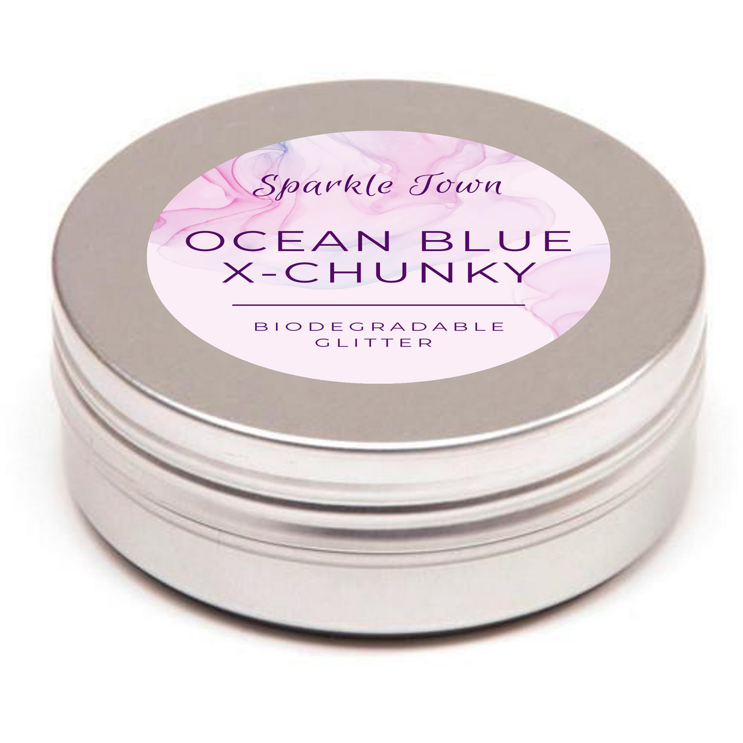 Ocean Blue Extra Chunky Biodegradable Glitter