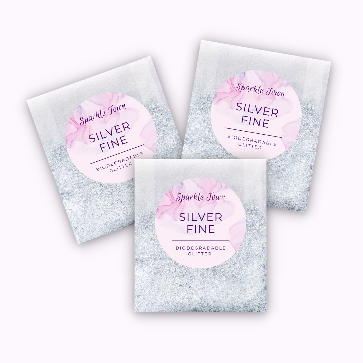 Silver Fine Biodegradable Glitter