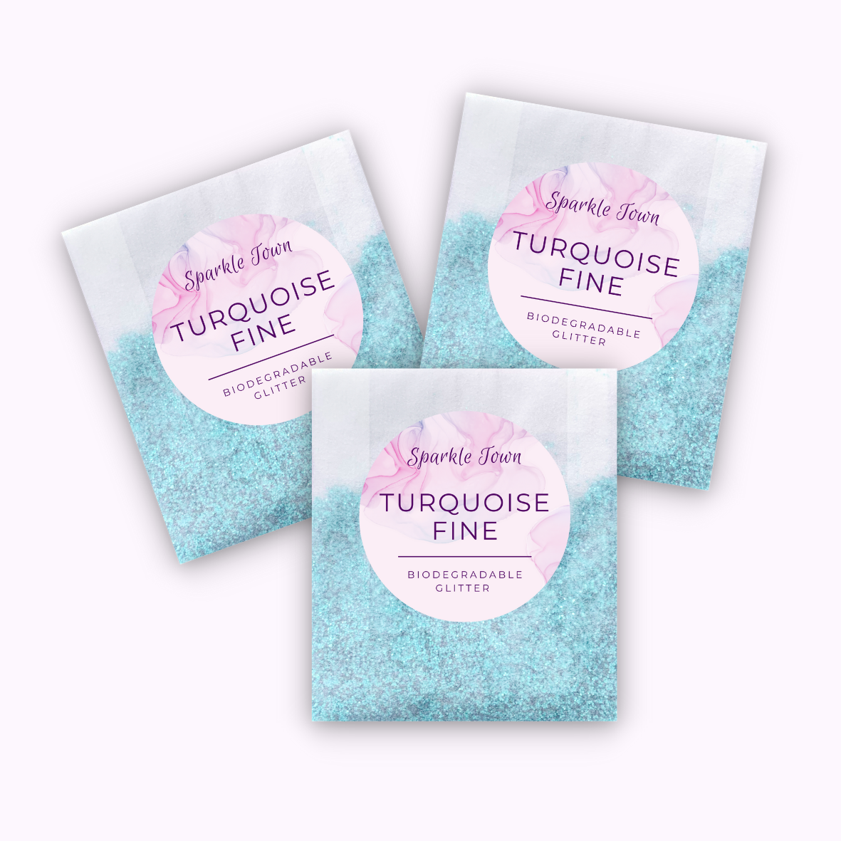 Turquoise Fine Biodegradable Glitter
