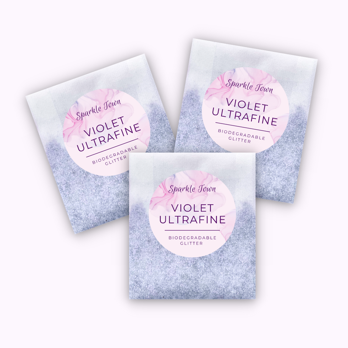 Violet Ultrafine Biodegradable Glitter
