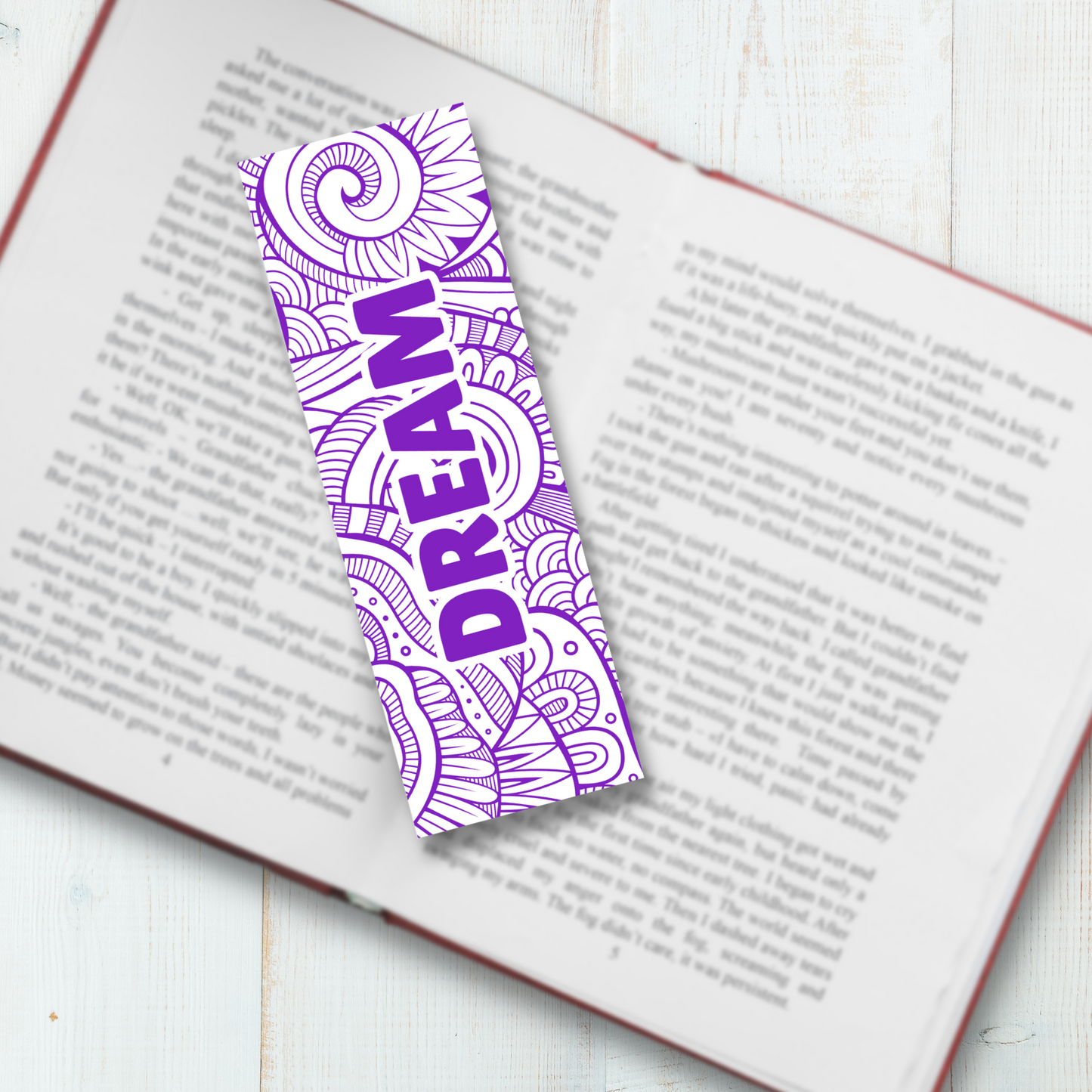 Wellbeing Bookmark - ‘Dream’
