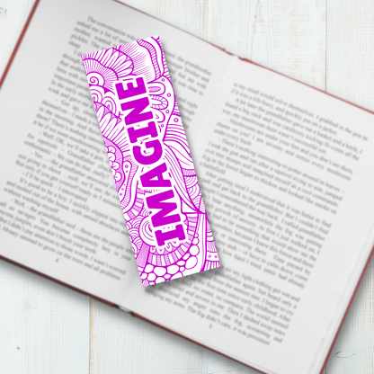 Wellbeing Bookmark - ‘Imagine’