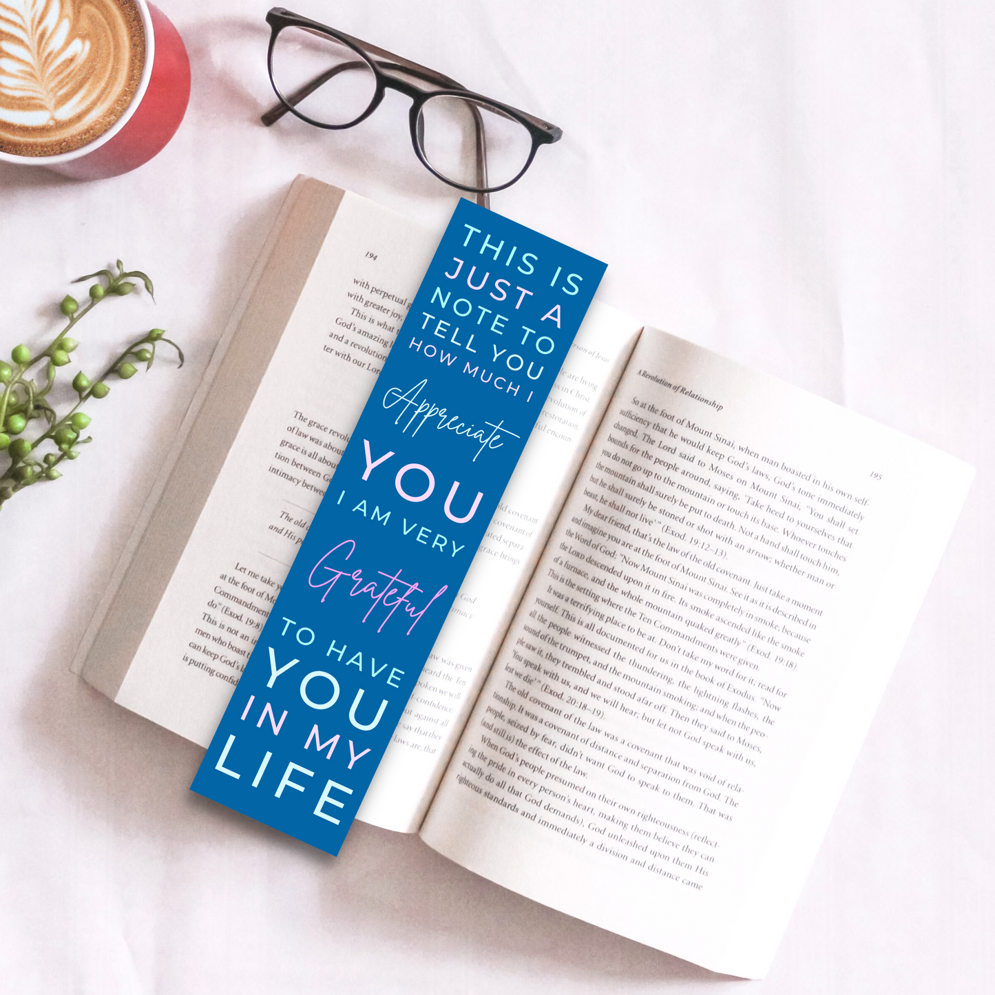 Friendship Bookmark - I Appreciate You