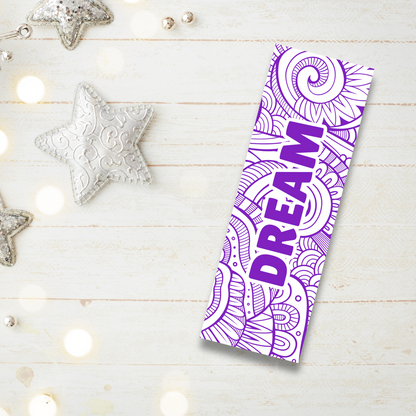 Wellbeing Bookmark - ‘Dream’