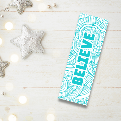Wellbeing Bookmark - ‘Believe’