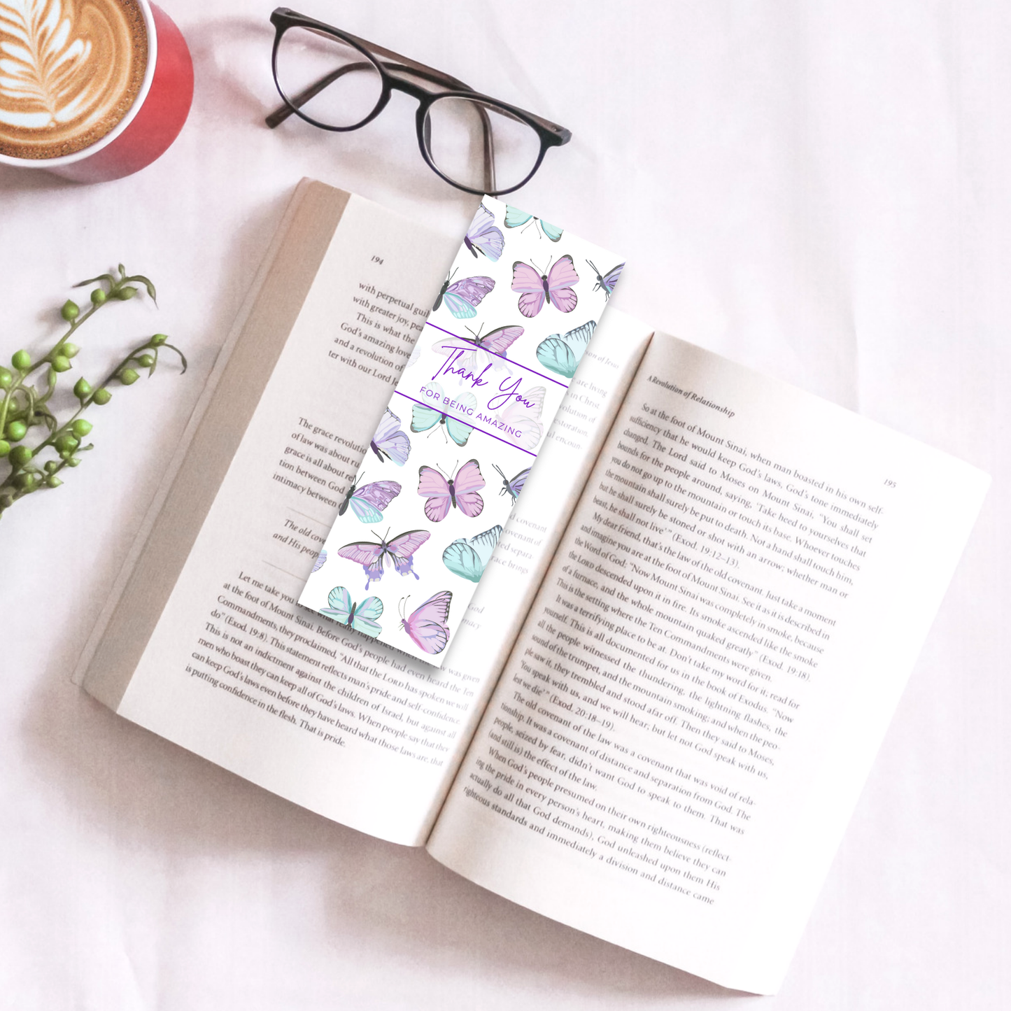 Thank You For Being Amazing Bookmark