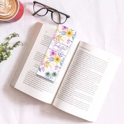 Thank You For Everything Bookmark