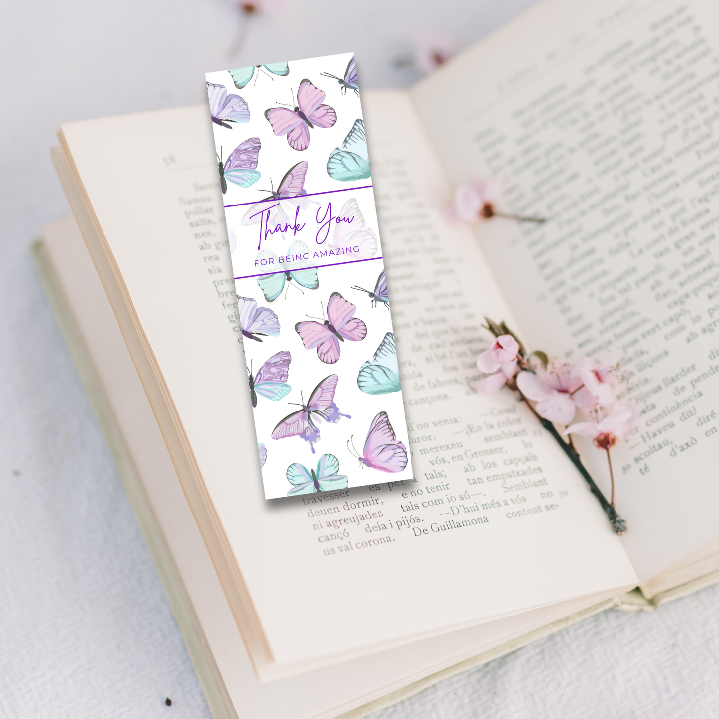 Thank You Bookmarks Bundle - Set of 5