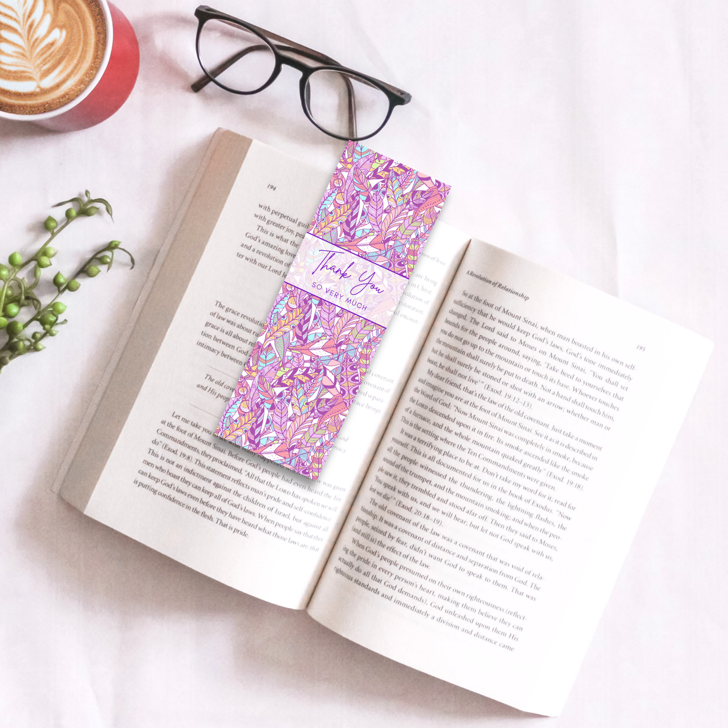 Thank You So Very Much Bookmark