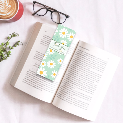 Thank You For Helping Me Grow Bookmark