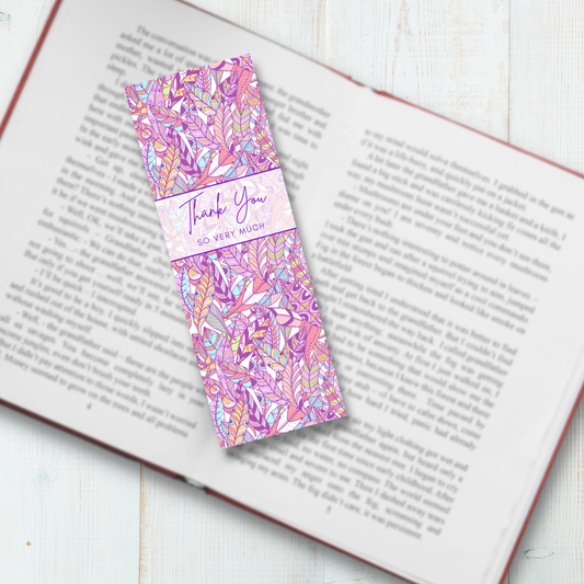 Thank You So Very Much Bookmark