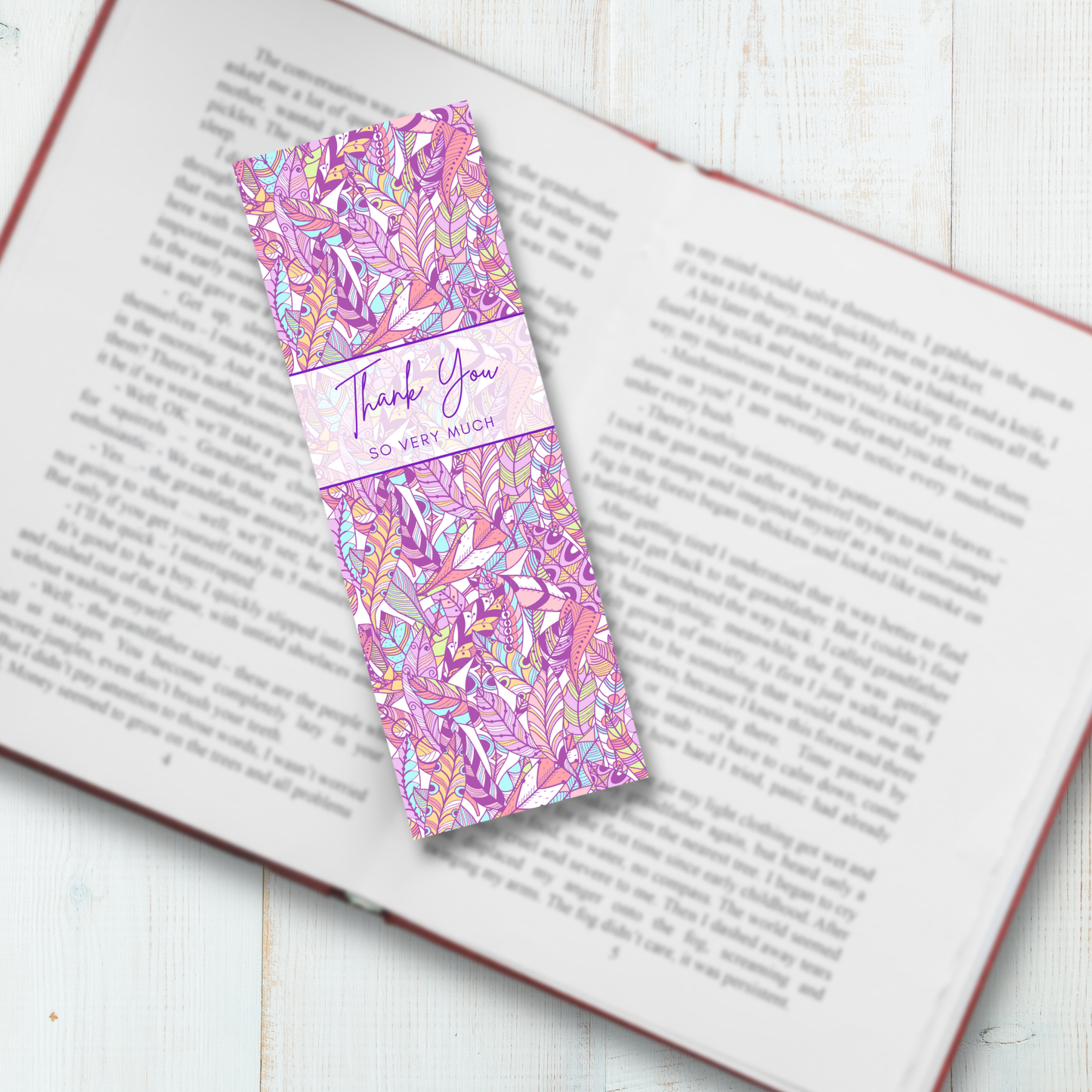 Thank You Bookmarks Bundle - Set of 5