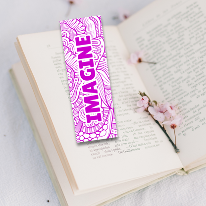 Wellbeing Bookmark - ‘Imagine’