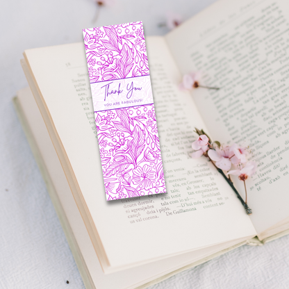 Thank You, You Are Fabulous Bookmark