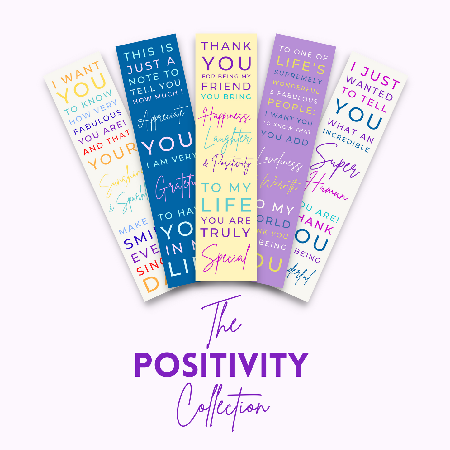 Friendship Bookmarks Bundle - Set of 5