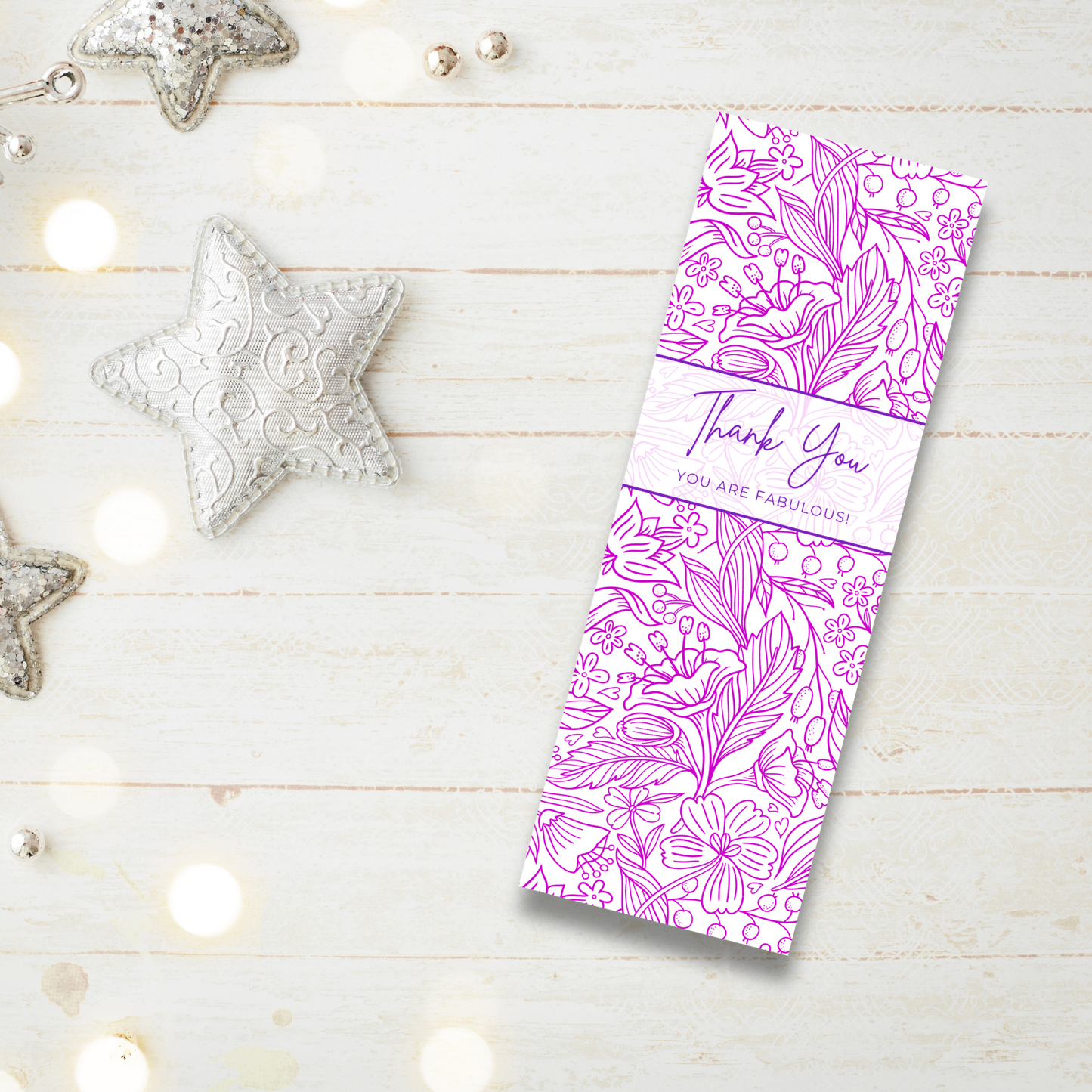 Thank You, You Are Fabulous Bookmark