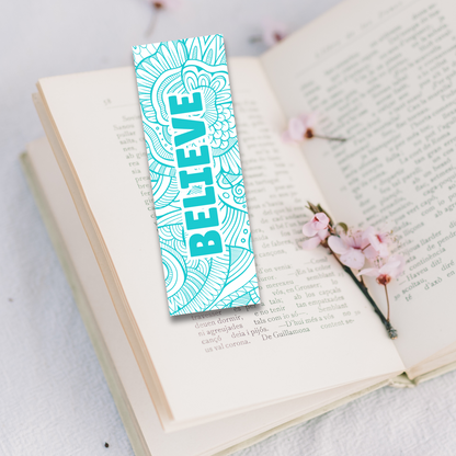 Wellbeing Bookmark - ‘Believe’