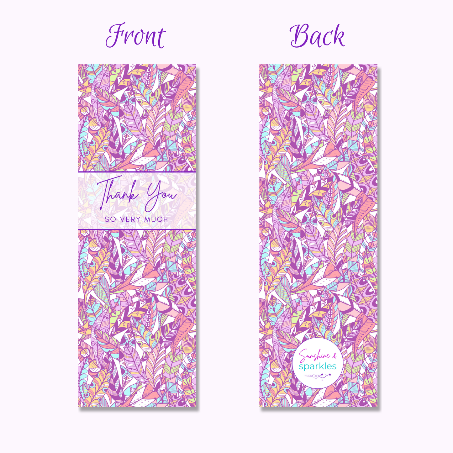 Thank You So Very Much Bookmark