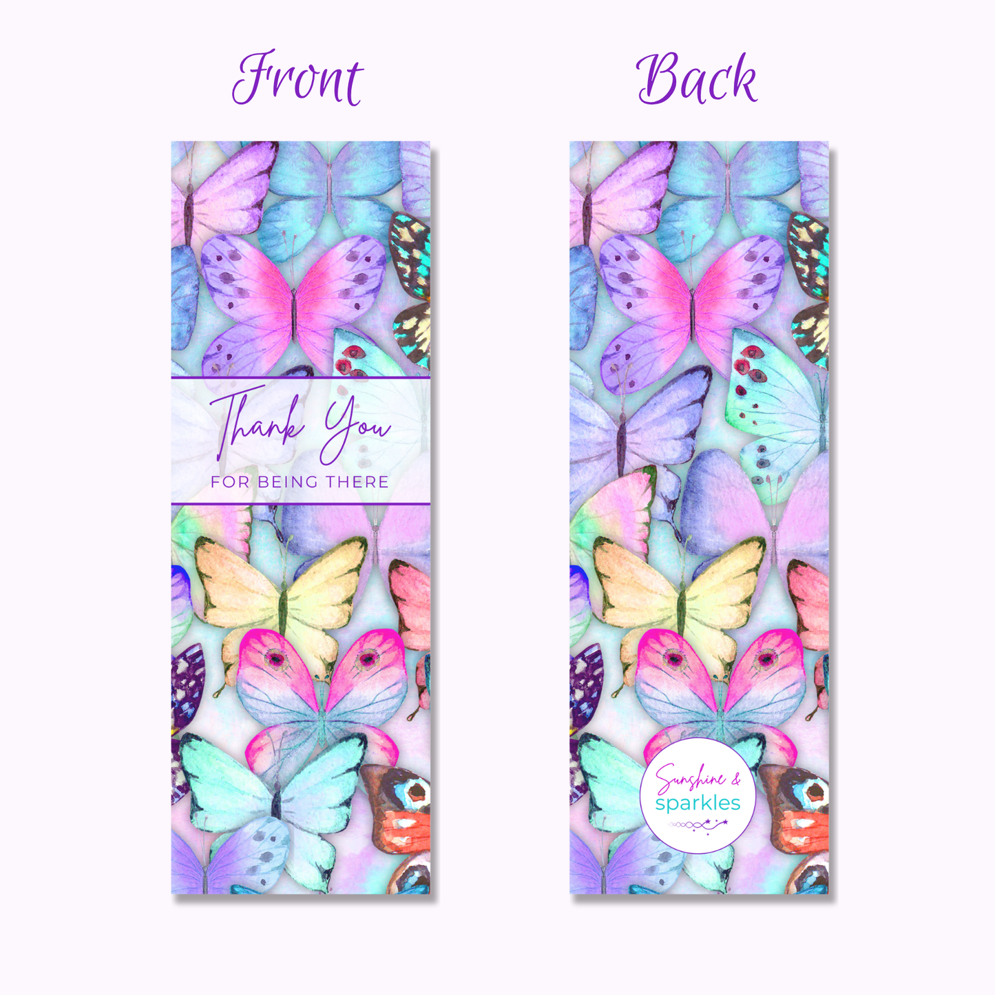 Thank You For Being There Bookmark
