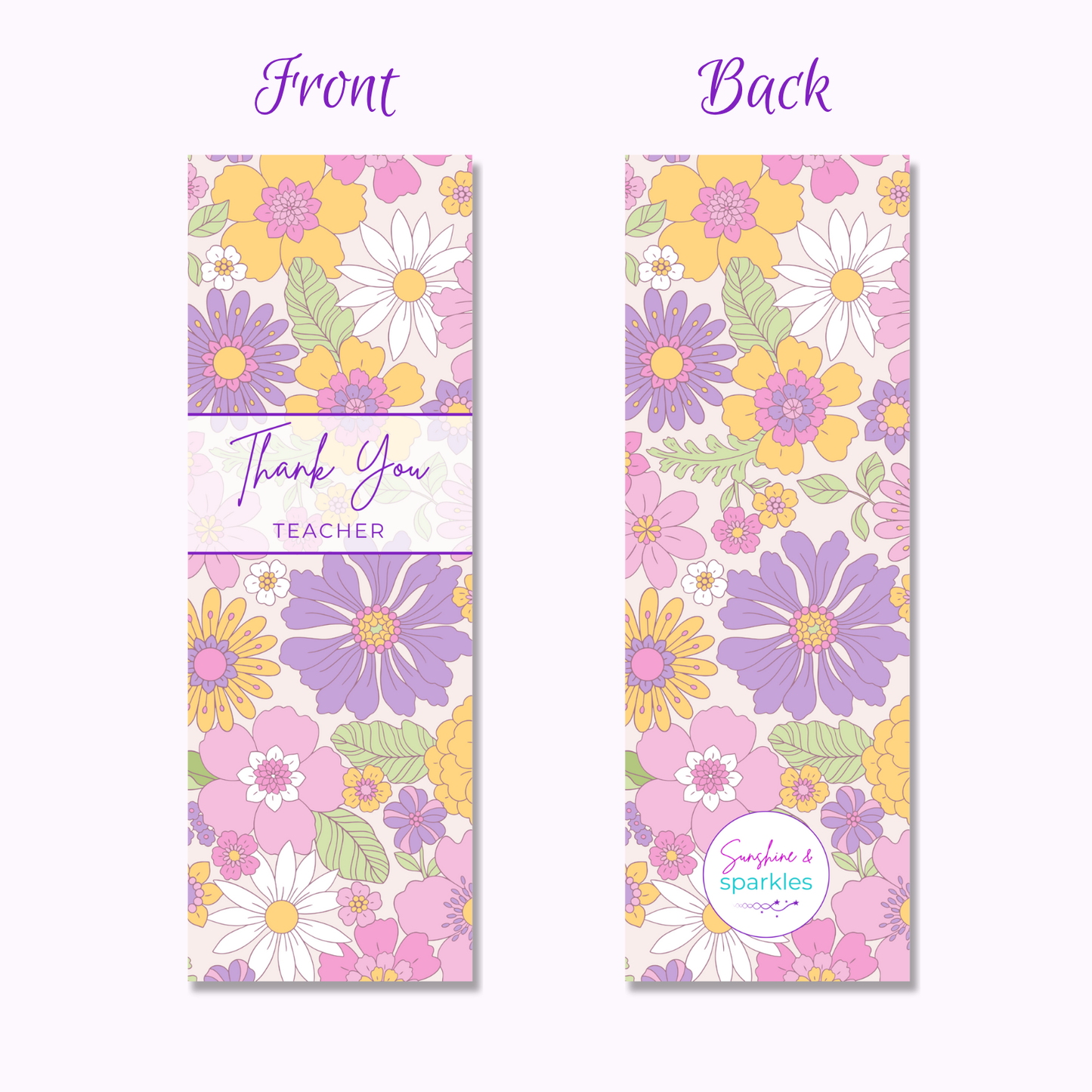 Thank You Teacher Bookmark