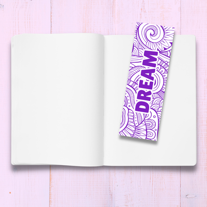 Wellbeing Bookmark - ‘Dream’