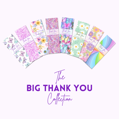 Thank You Bookmarks Bundle - Set of 8
