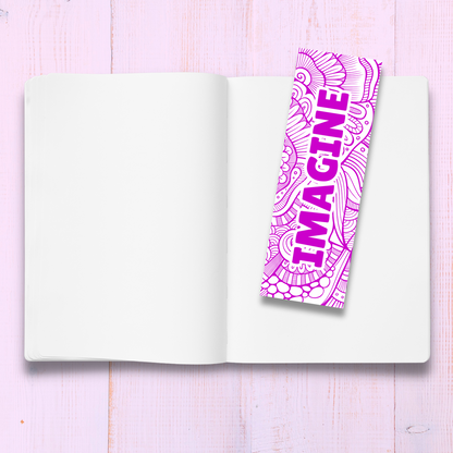 Wellbeing Bookmark - ‘Imagine’