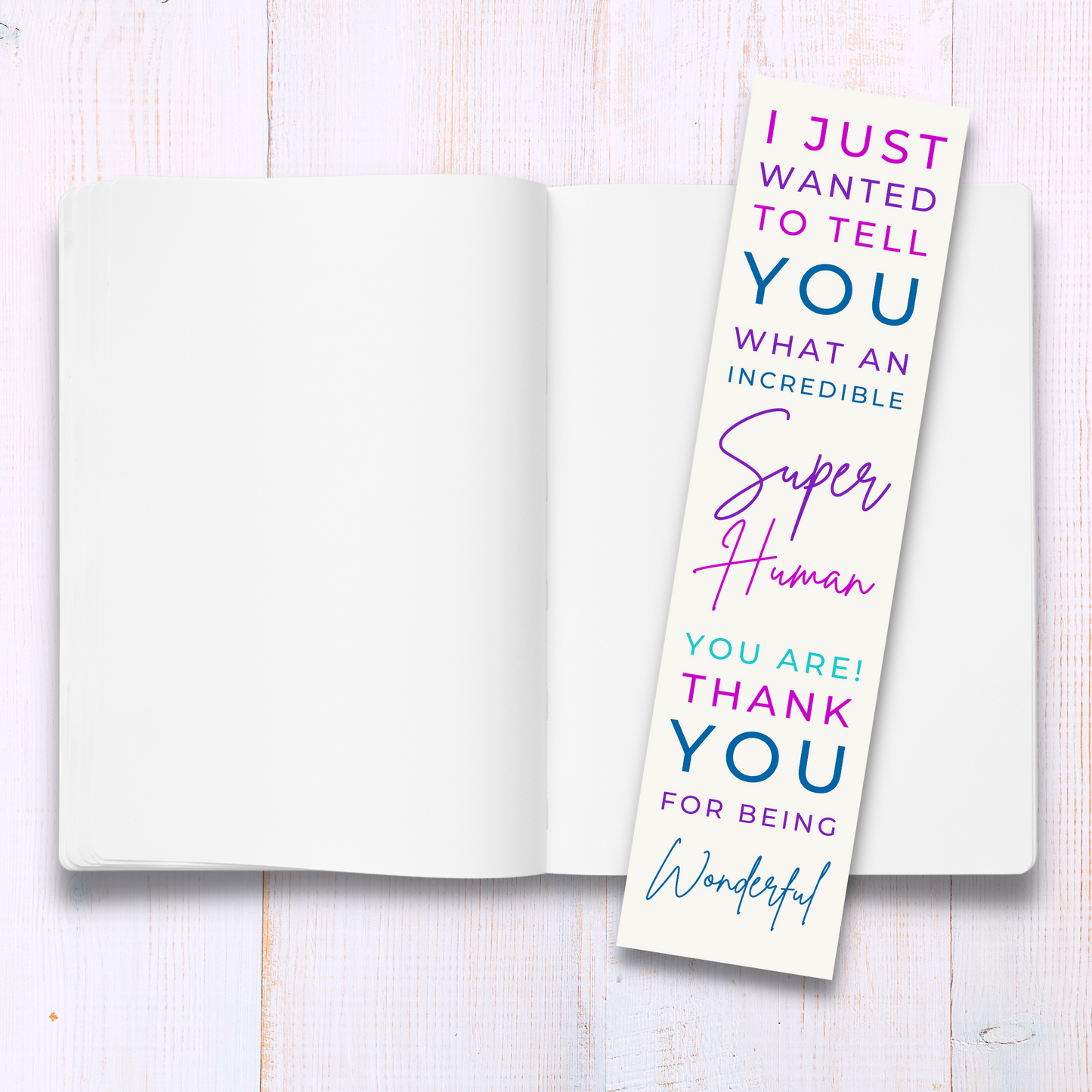 Friendship Bookmark - You Are a Super Human