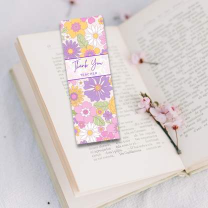 Thank You Teacher Bookmark