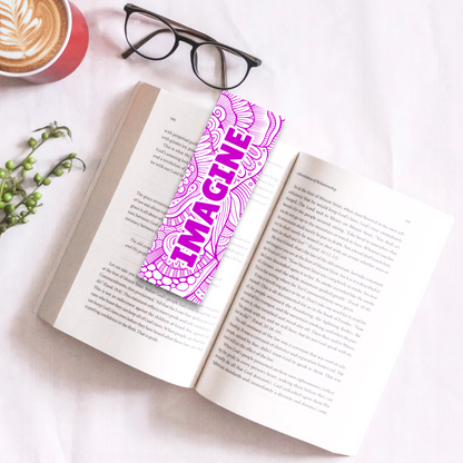 Wellbeing Bookmark - ‘Imagine’