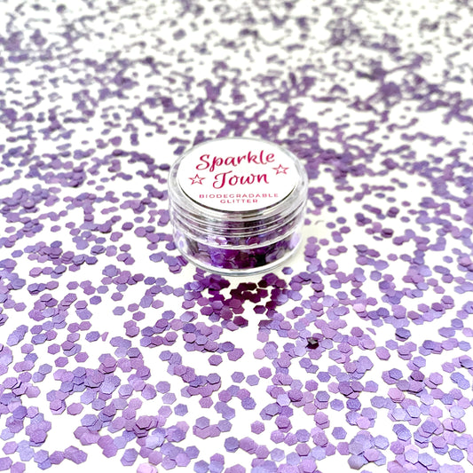 Violet Extra Chunky Biodegradable Glitter