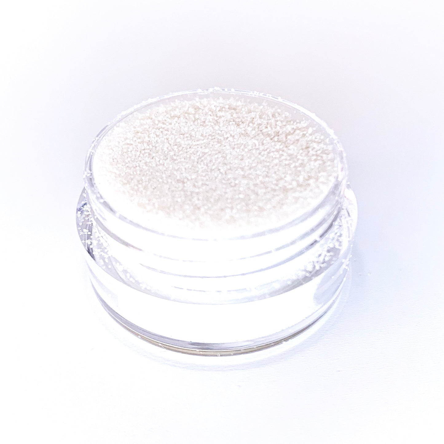 White Ultrafine Biodegradable Glitter