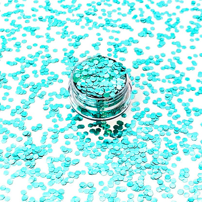 Turquoise Extra Chunky Biodegradable Glitter