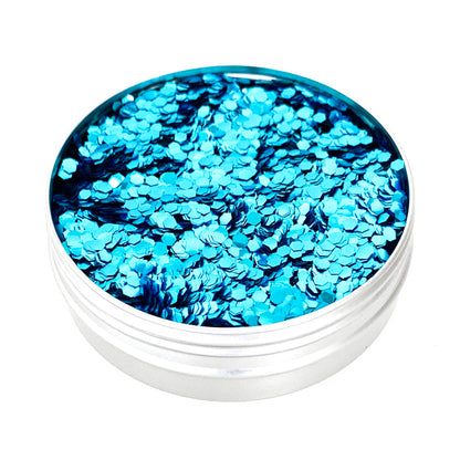 Sky Blue Extra Chunky Biodegradable Glitter
