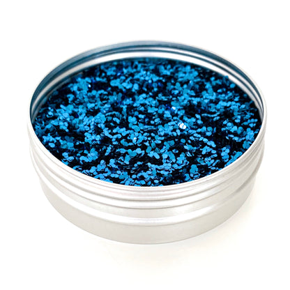 Ocean Blue Chunky Biodegradable Glitter