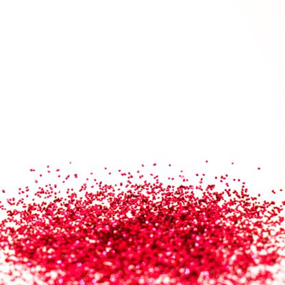 Red Fine Biodegradable Glitter