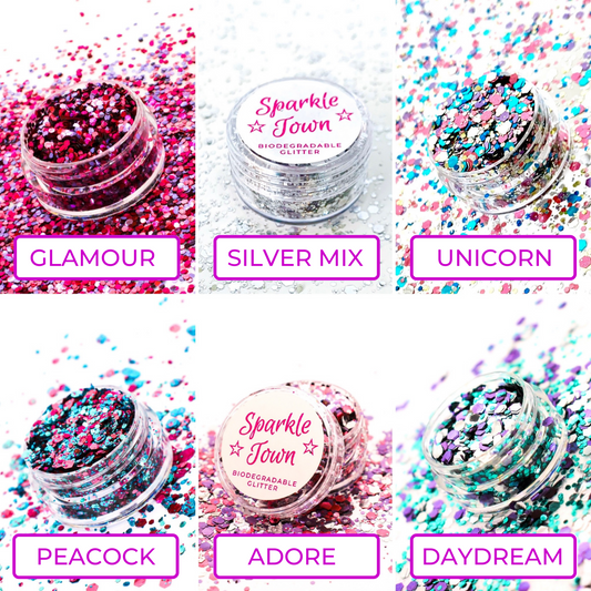 Sparkle Collection (6 glitters)