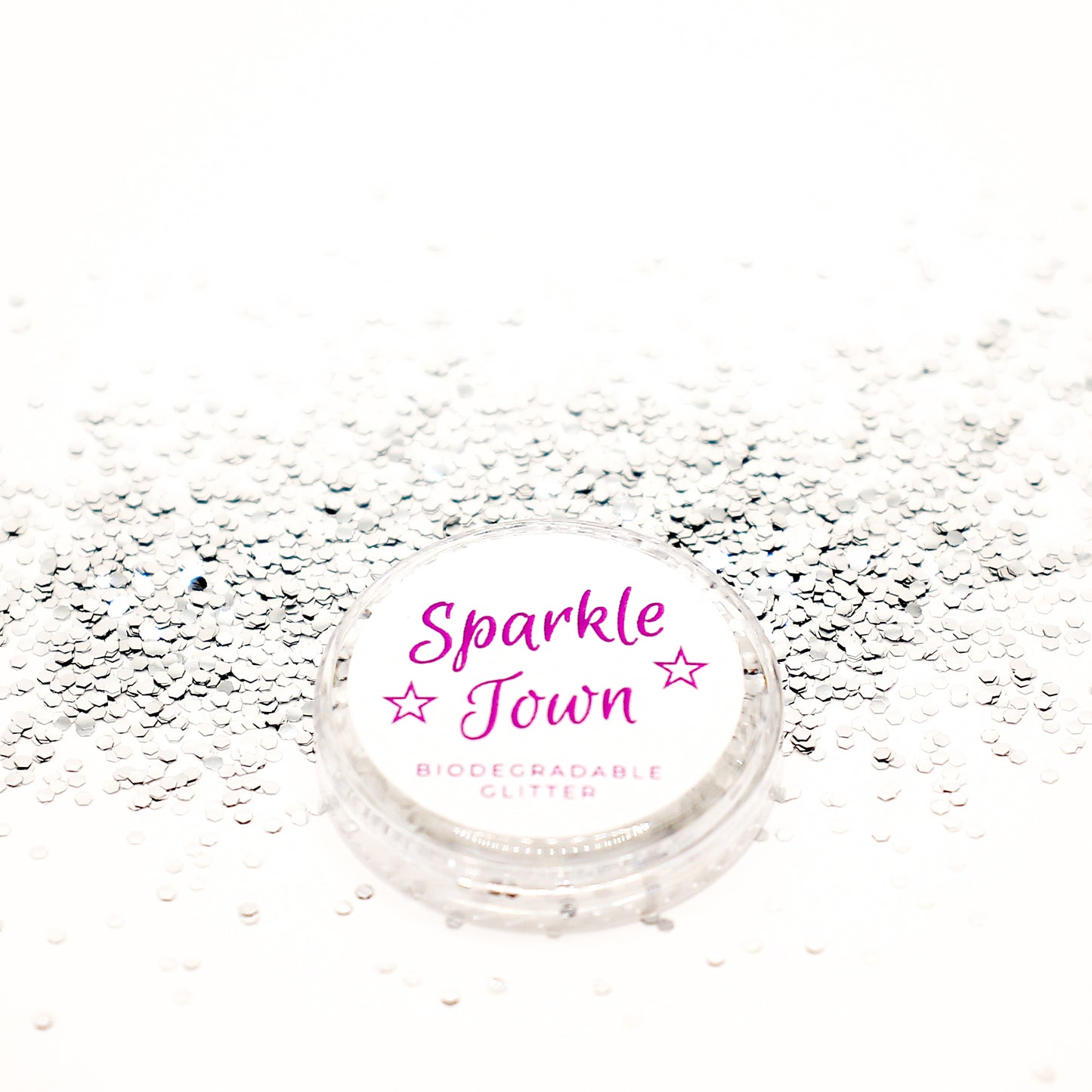 Silver Chunky Biodegradable Glitter