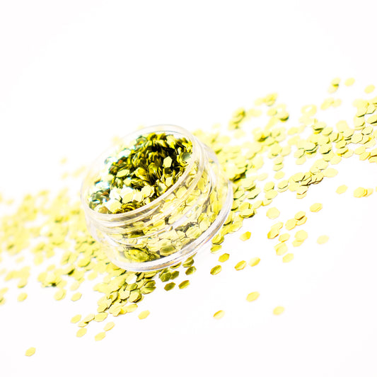 Gold Extra Chunky Biodegradable Glitter