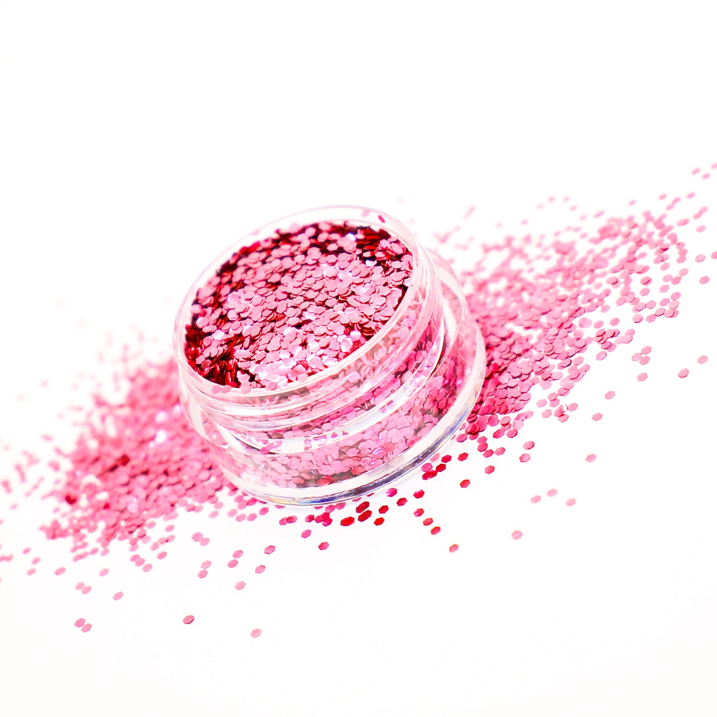 Rose Pink Chunky Biodegradable Glitter