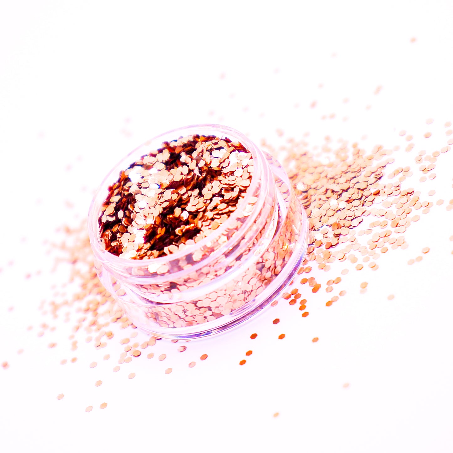 Rose Gold Chunky Biodegradable Glitter