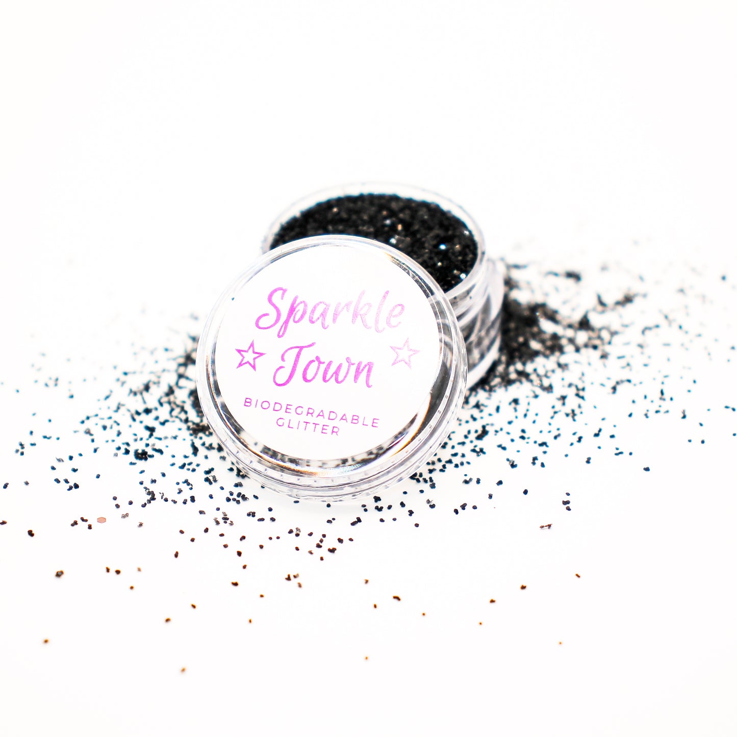 Black Fine Biodegradable Glitter