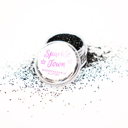 Black Fine Biodegradable Glitter