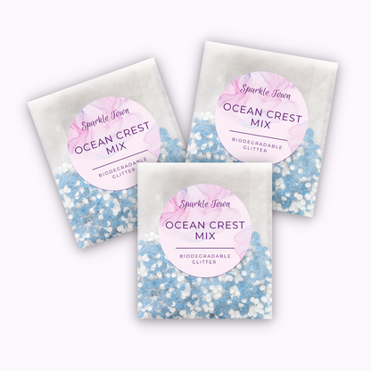 Ocean Crest Mix Biodegradable Glitter