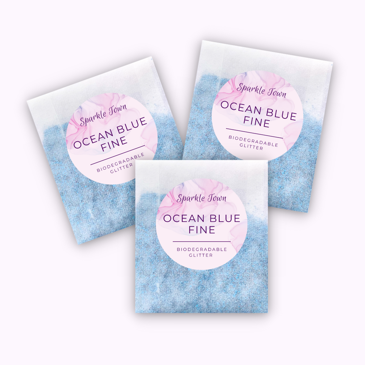 Ocean Blue Fine Biodegradable Glitter