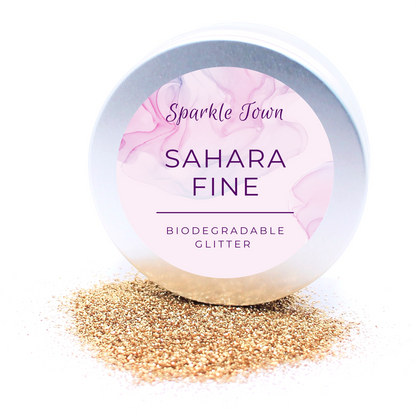 Sahara Fine Biodegradable Glitter