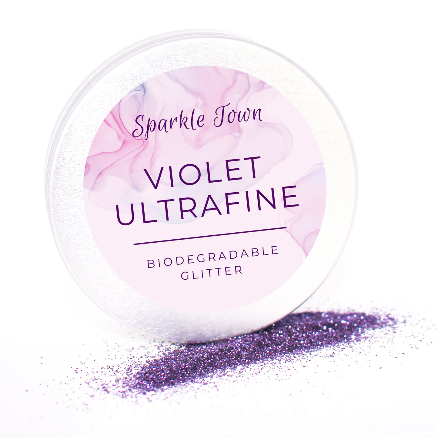 Violet Ultrafine Biodegradable Glitter